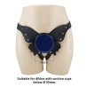 PRETTY LOVE - YETI STRAP-ON HARNESS WITH SUCTION DILDO FLESH