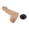 PRETTY LOVE - ZANE HARNESS WITH FLEXIBLE DILDO 17 CM Ã 4.3 CM NATURAL