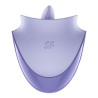 SATISFYER - TONGUE DANCER CLITORAL STIMULATOR WITH VIBRATION AND PULSATIONS LILAC