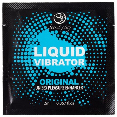 SECRETPLAY - LIQUID VIBRATOR UNISEX STIMULATOR 2 ML